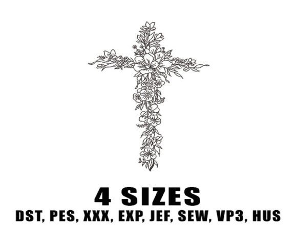 Floral Cross Embroidery Review